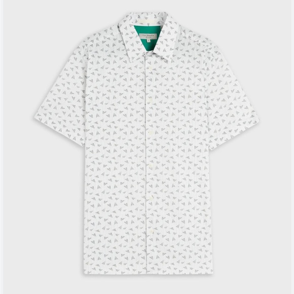 Ted Baker Other - NEW NWT Ted Baker Revisin SS Paper Plane Print Shirt